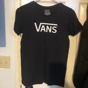 black vans tee shirt